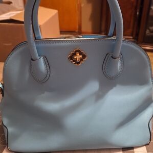 Crown and Ivy beautiful light blue handbag
